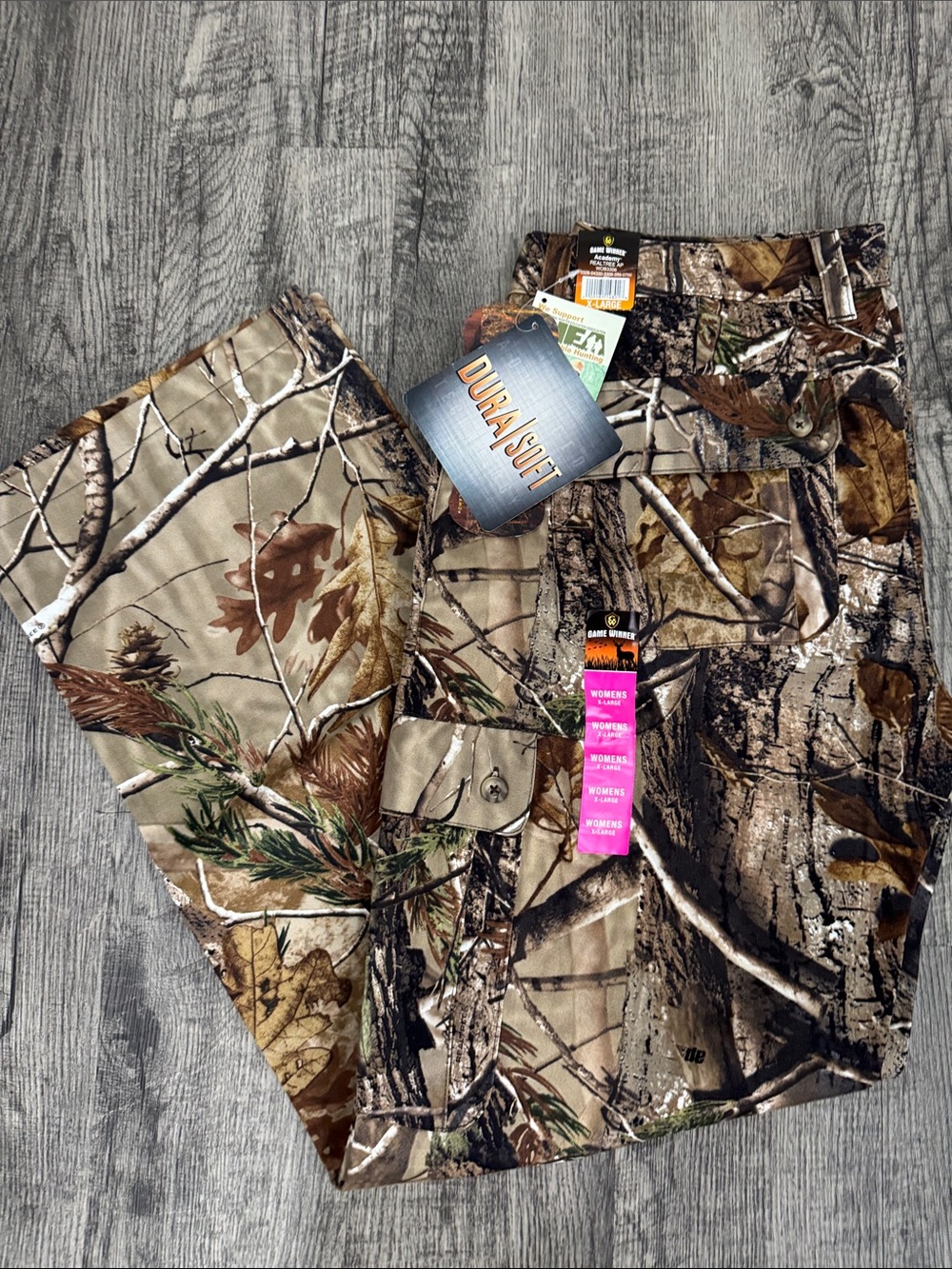 Realtree Camo Pants in Brown, Tan, Green